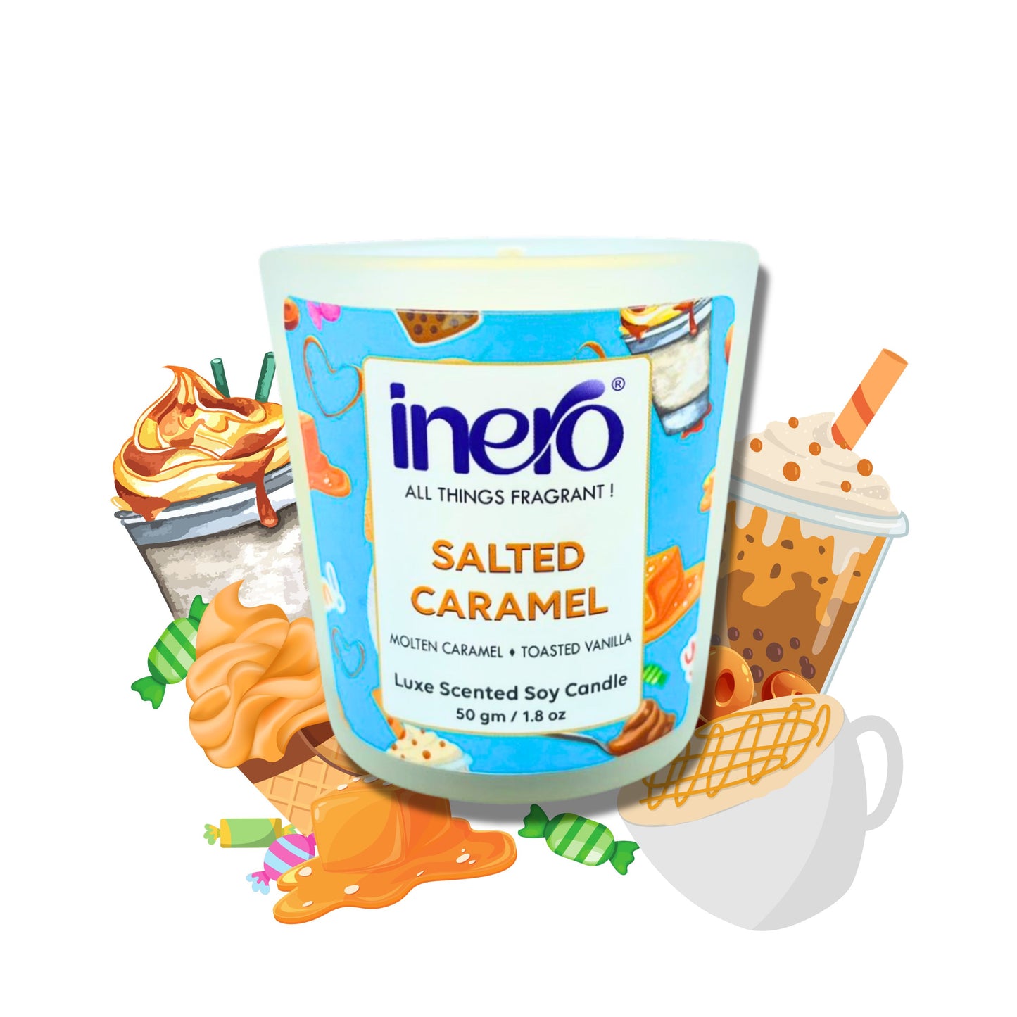 Shot Glass Candle Salted Caramel