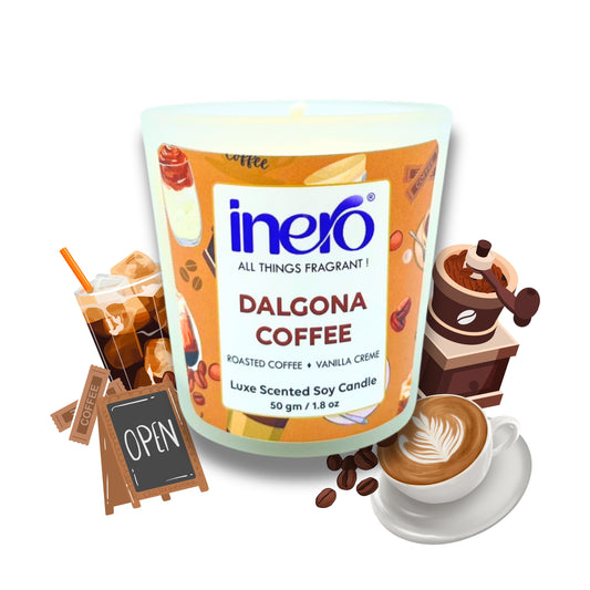 Shot Galss Candle Dalgona Coffee