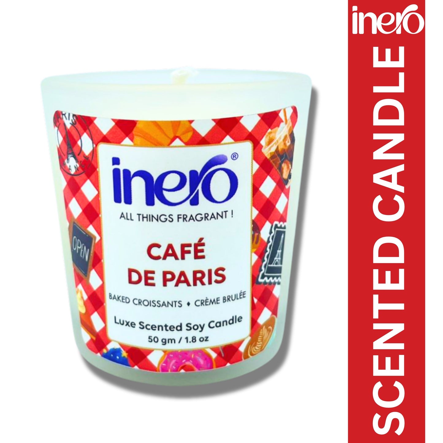 Shot Glass Candle Cafe de Paris