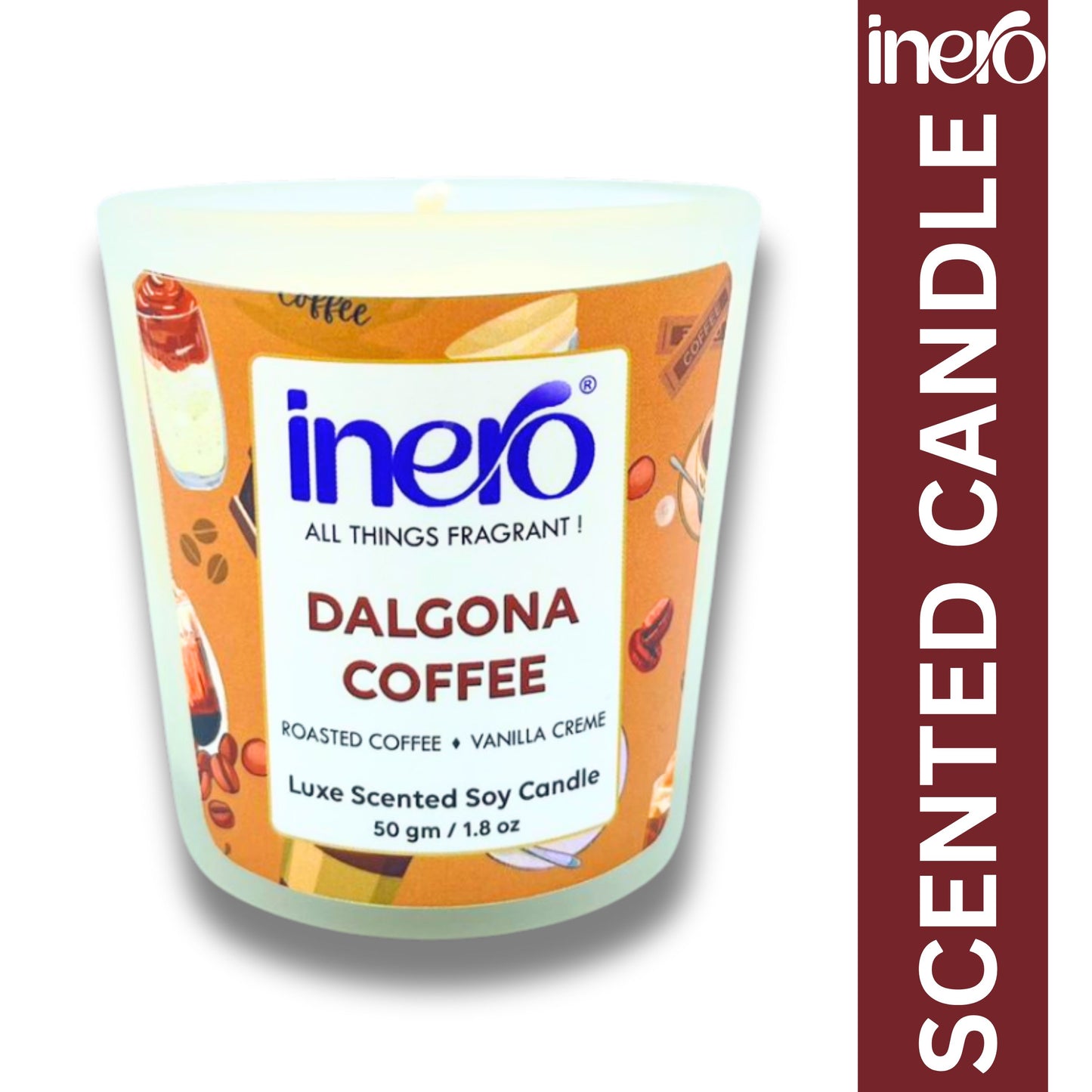 Shot Galss Candle Dalgona Coffee