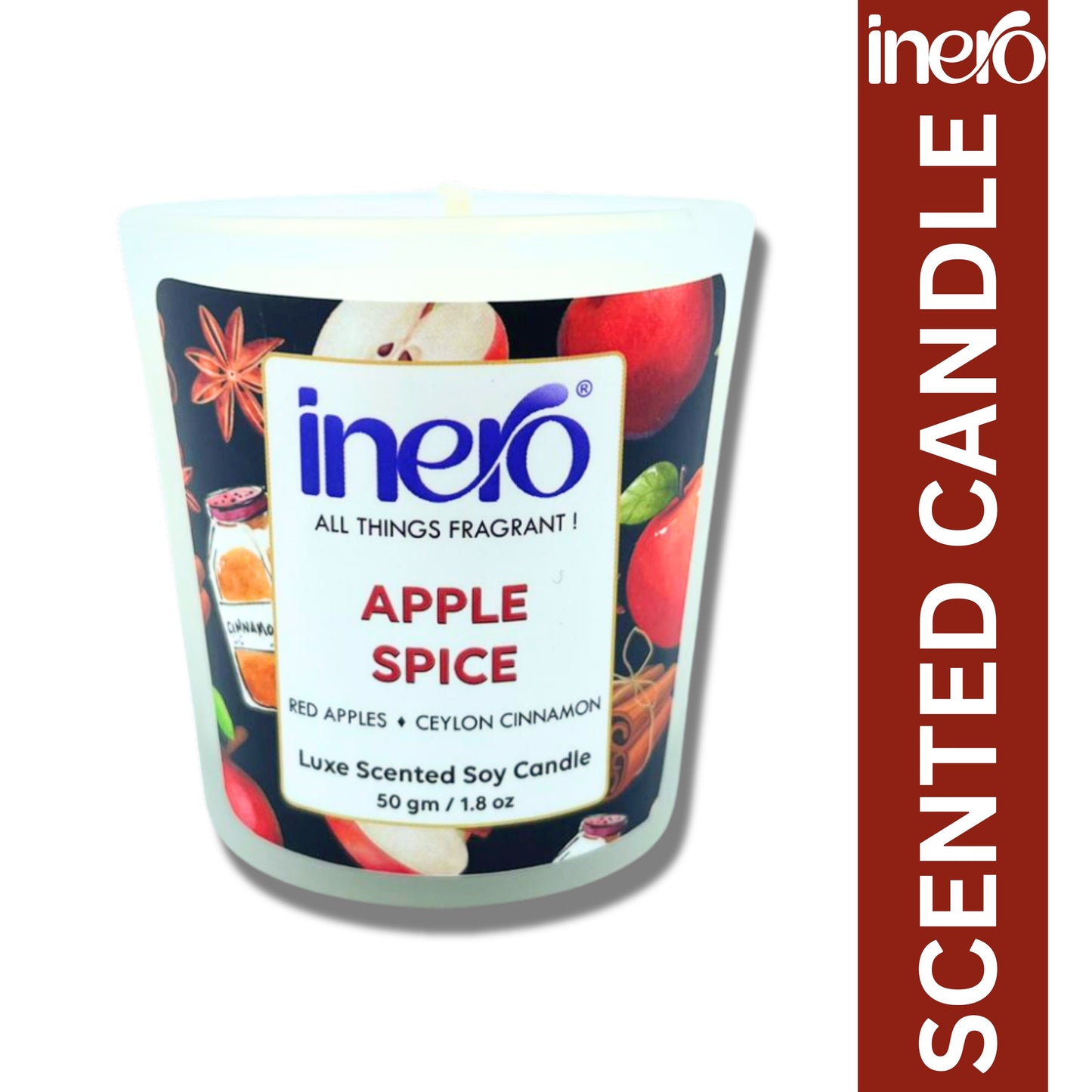 Shot Glass Candle Apple Spice
