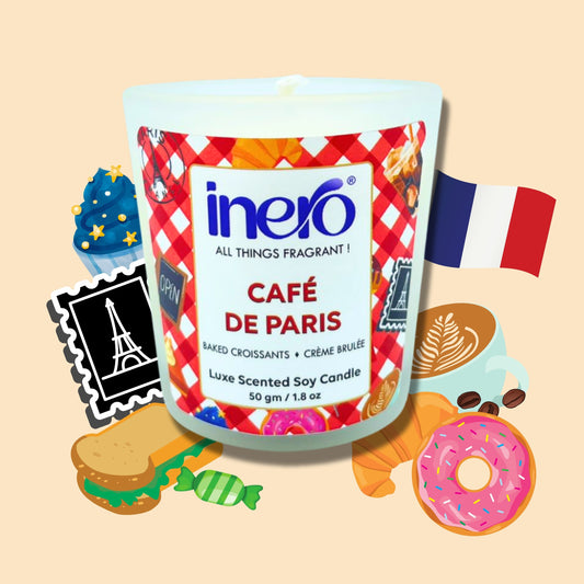 Shot Glass Candle Cafe de Paris