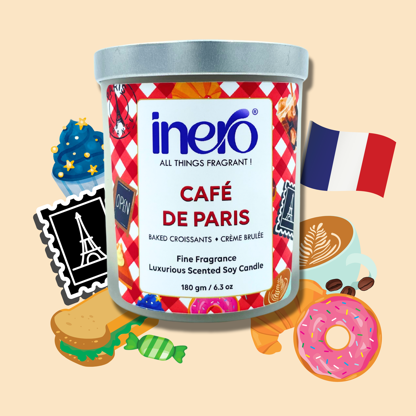 Cafe de Paris Scented Candle