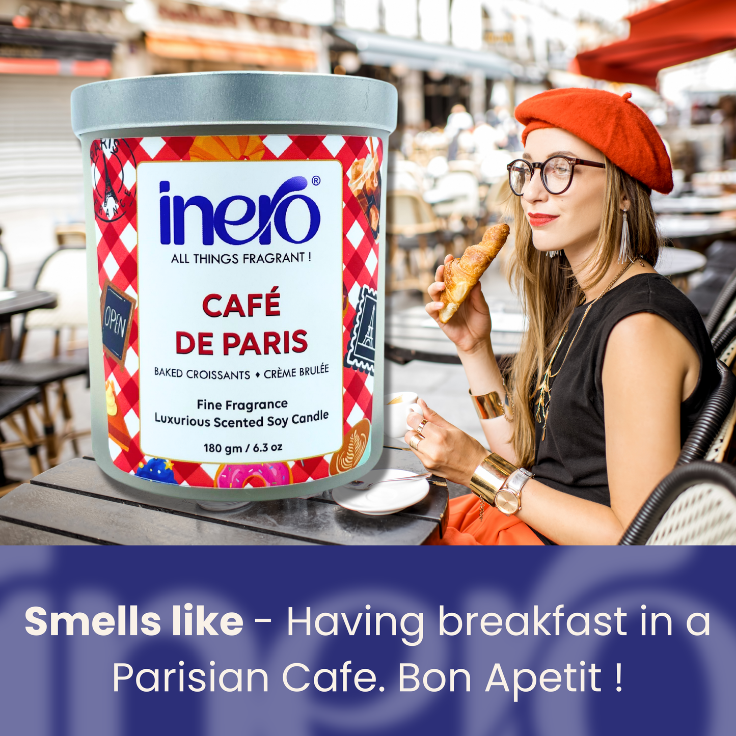 Cafe de Paris Scented Candle