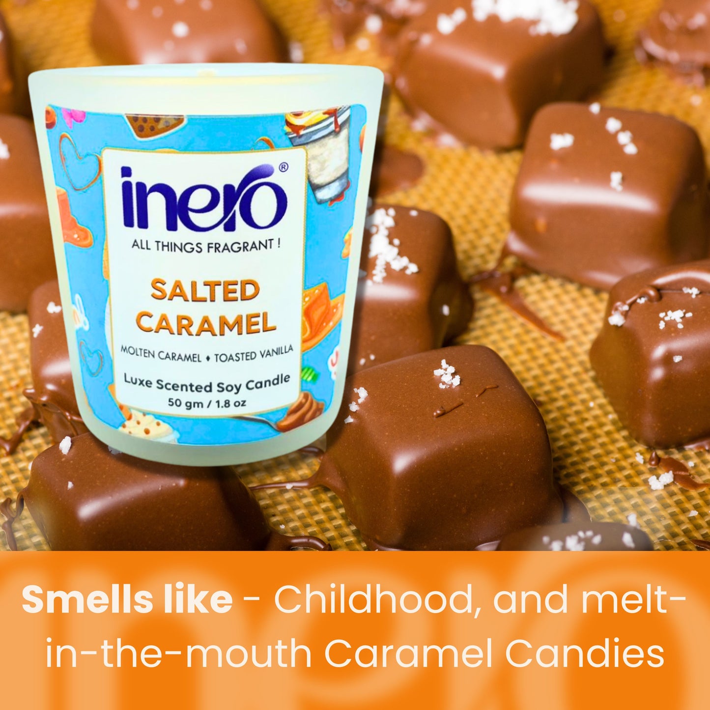 Shot Glass Candle Salted Caramel