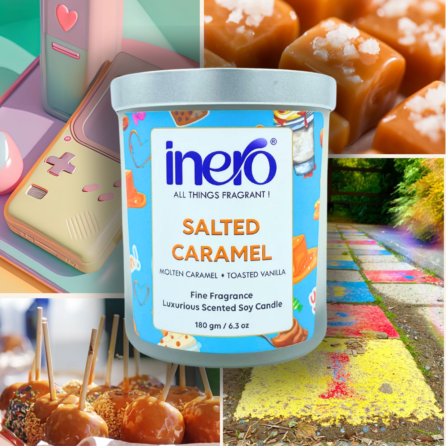 Salted Caramel Scented Candle