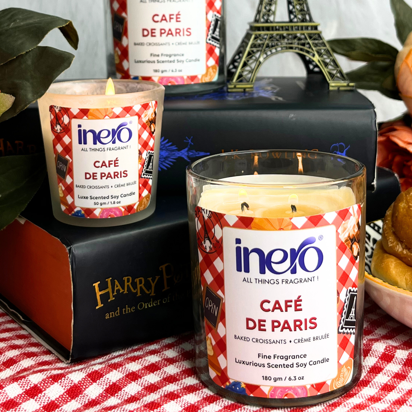 Shot Glass Candle Cafe de Paris