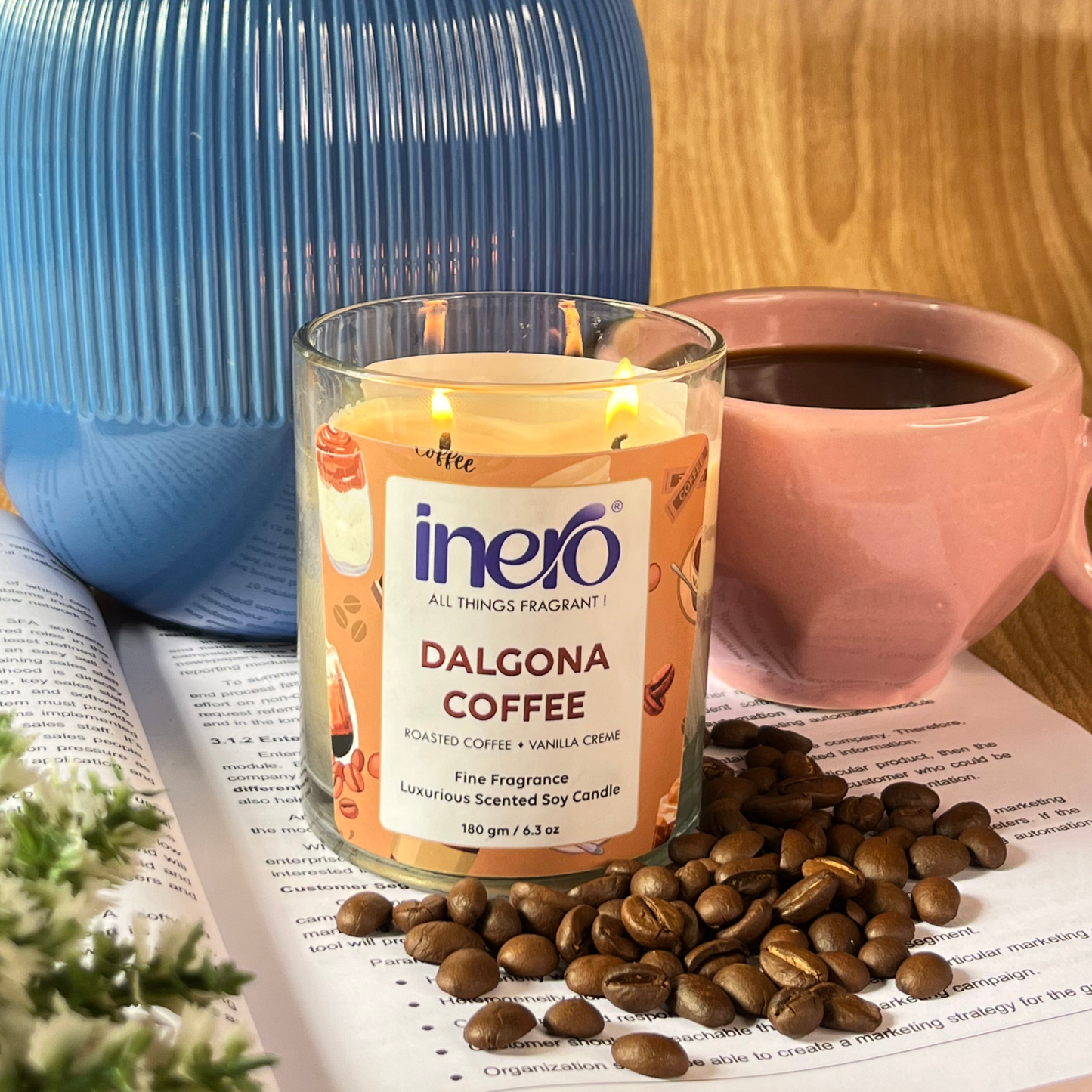 Shot Galss Candle Dalgona Coffee