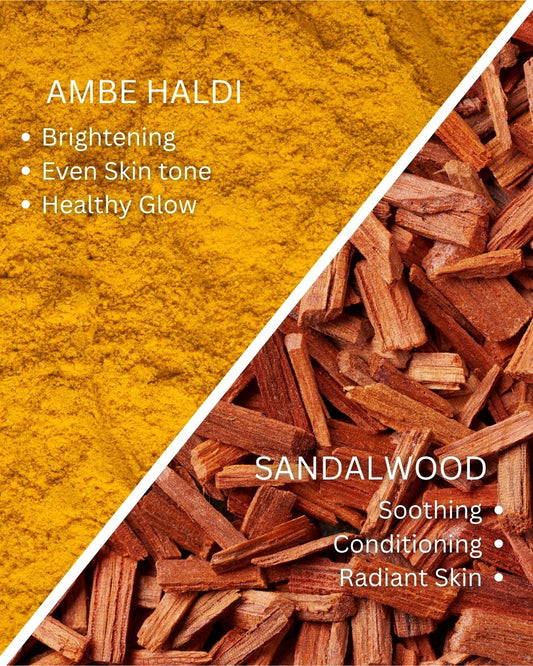 Brightening Haldi Chandan Cold Process Soap