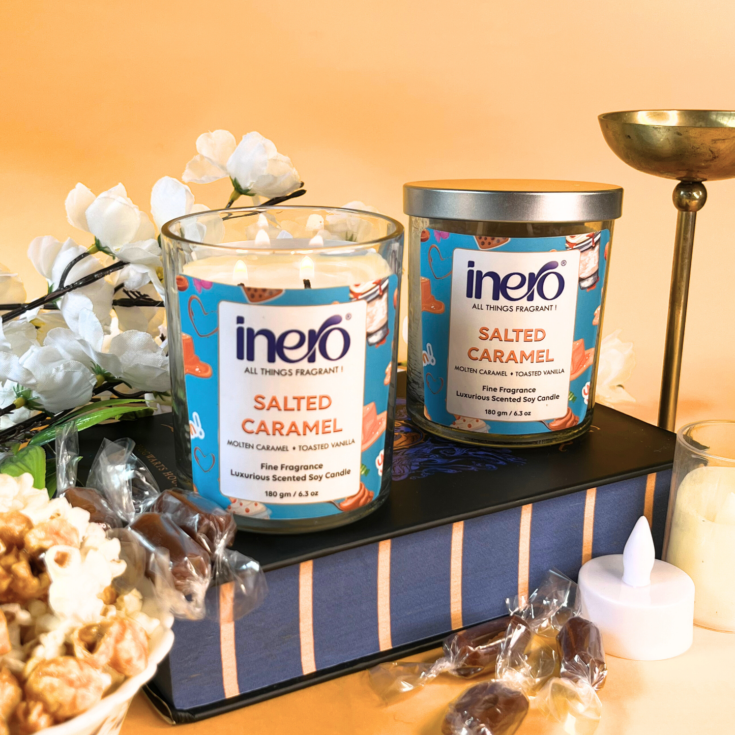Salted Caramel Scented Candle